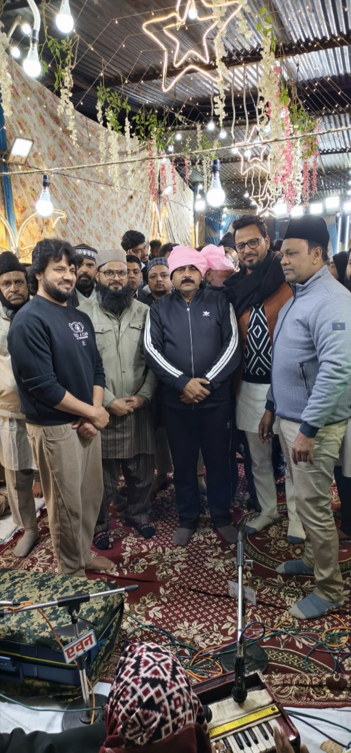 इटावा की गंगा-जमुनी तहजीब का प्रतीक: दरगाह हजरत नूर अली सैय्यद बाबा के उर्स में वरिष्ठ पत्रकार मसूद तैमूरी का भव्य सम्मान*