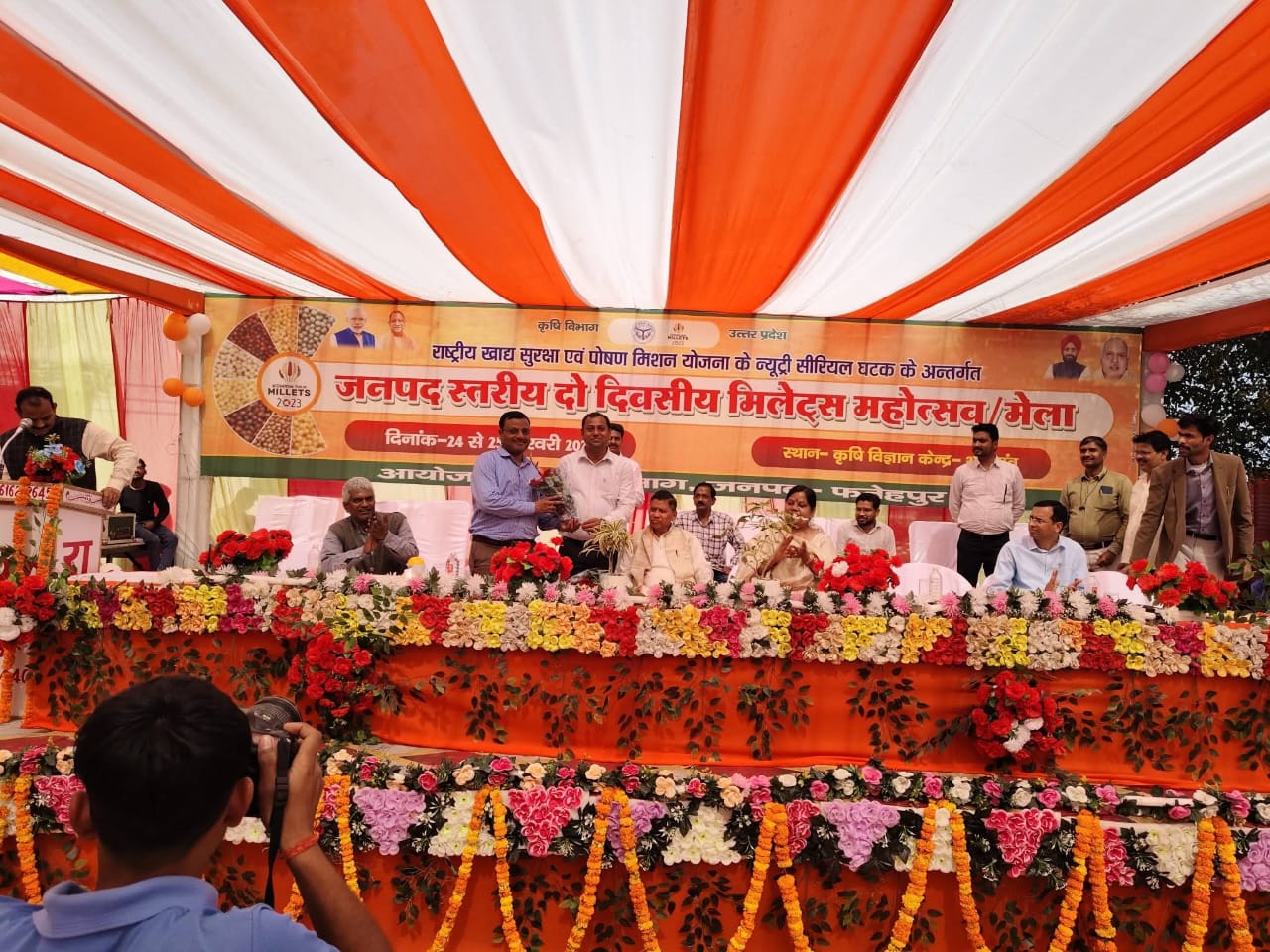 दिवसीय मिलेट्स महोत्सव का भव्य शुभारंभ, श्रीअन्न अपनाने पर जोर