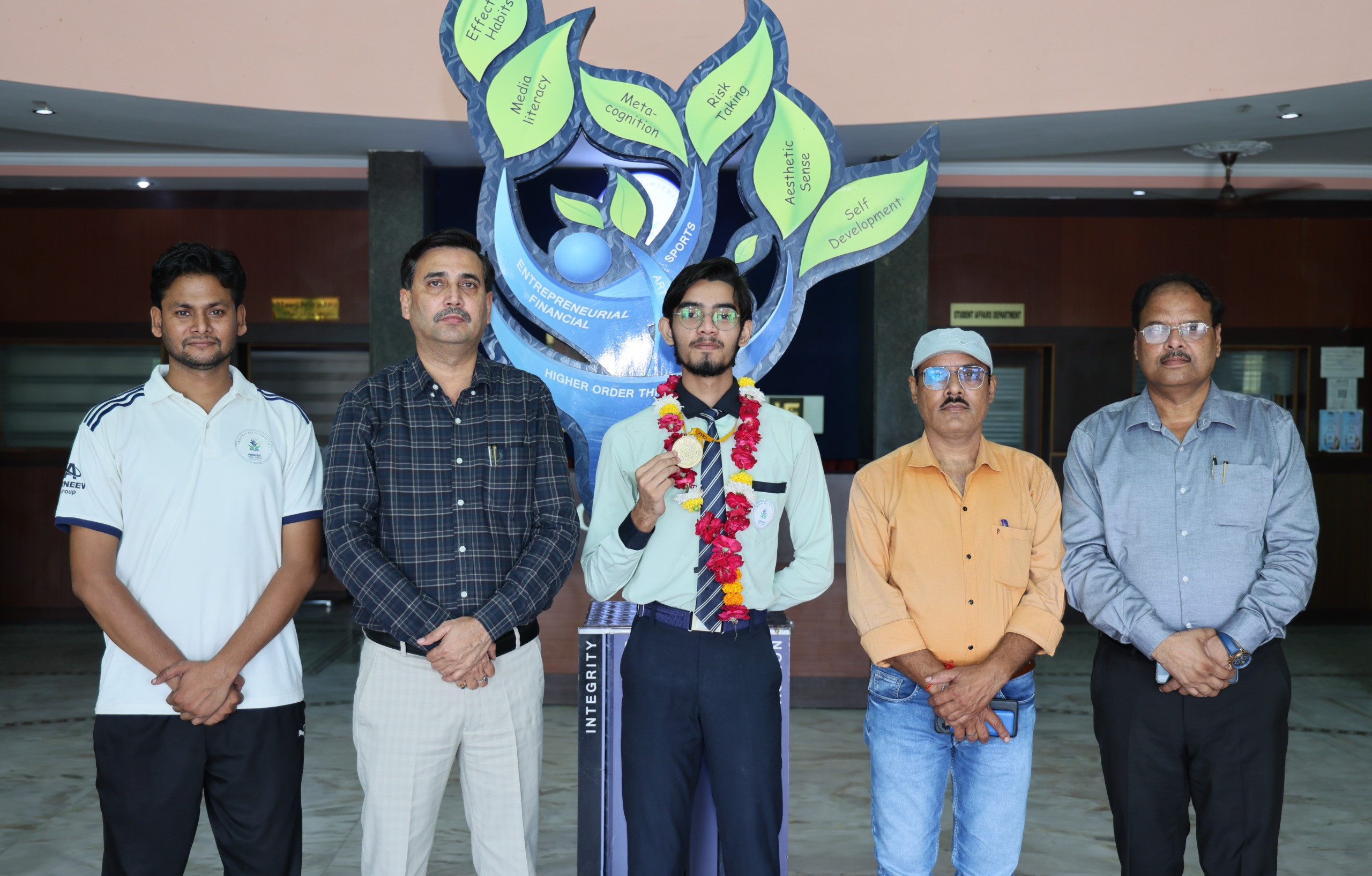 शौर्य सिंह का एसजीएफआई नेशनल चैंपियनशिप के लिए चयन सीबीएसई नेशनल ताइक्वांडो में जीता स्वर्ण पदक