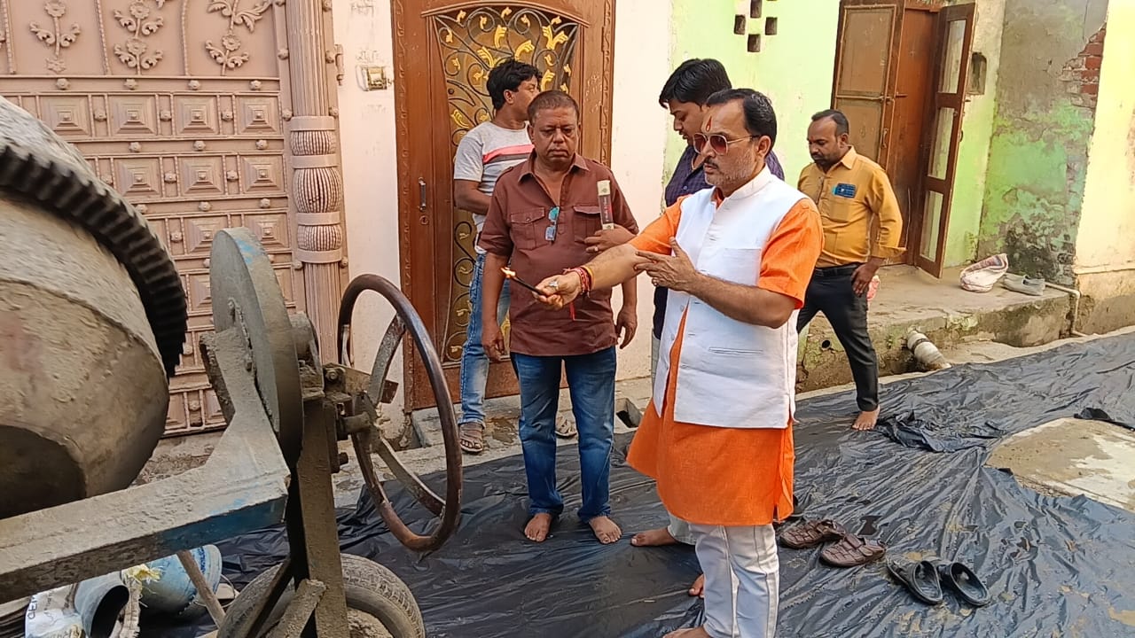अच्छी सड़कें अच्छा विकास, यही है उन्नति की परिभाषा – शरद बाजपेयी 